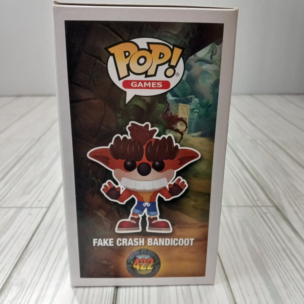 Funko Pop Fake Crash Bandicoot #422